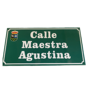 PLACA CALLE BANDEJA PLEGADO 10 MM.