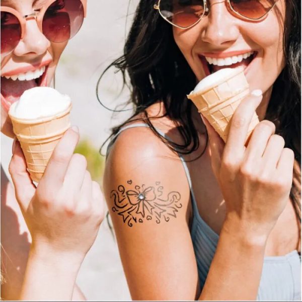 Pincel perfilador para tatuajes temporales – varios colores - Imagen 20